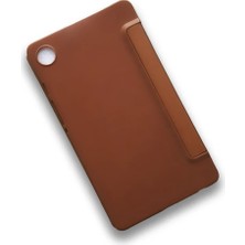 Nacario Mey Ithalat®  Samsung Galaxy Tab A9 Kılıf Tablet Smart Kılıf - Kahverengi