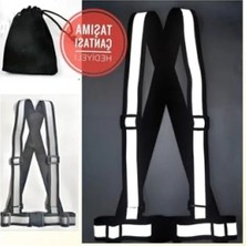 MarkEntegra Reflektörlü Motorcu Yeleği - Motosiklet ve Scooter Kullanımı Için