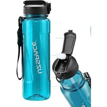 MarkEntegra 1000ML Tritan Su Matarası - Pipetli Turkuaz