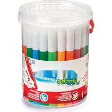 MarkEntegra 50'li Süper Yıkanabilir Keçeli Boya Kalemi Seti