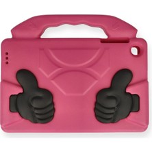 Nacario Mey Ithalat®   iPad 2022 10.9 (10.nesil) Kılıf Like Stantlı Tablet Silikon - Pembe