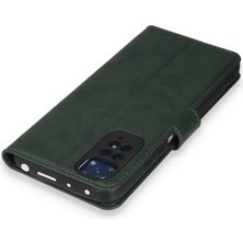 Nacario Mey Ithalat®   Redmi Note 11 Pro Kılıf Trend S Plus Kapaklı Kılıf - Yeşil