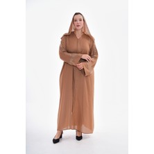 MYMİSİY Mymisiy Prpıltı Taşlı Abaya Ferace Standart 42-48