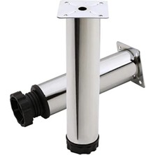 MarkEntegra Ayarlanabilir Metal Destekli 25 cm Krom Ayaklı Kanepe Baza Koltuk