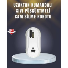 İlanib Ticaret Mey Ithalat® 2800 Pa Güçlü Emişli Akıllı Cam Temizleyici Robot