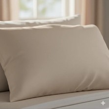 Alpateks Home %100 Pamuklu Saten 55X75CM Büyük Boy Yastık Kılıfı 2 Adet (Fermuarlı)