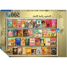 MarkEntegra 500 Parça Yemek Kitapları Temalı Yapboz - Mutfak Hikayesi