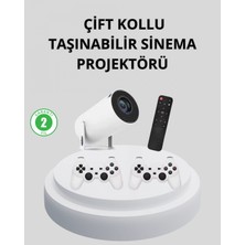 Pileli Store Wi-Fi 6 ve Bluetooth 5.0 Destekli 4K Akıllı Projeksiyon Cihazı