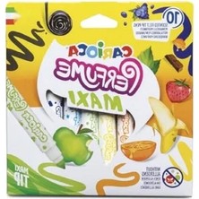 MarkEntegra Kokulu Jumbo Keçeli Boya Kalemi 10'lu - Canlı Renkler