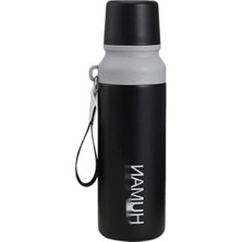 MarkEntegra 750 ml Kapasiteli Siyah Çelik Termos