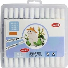 MarkEntegra 24 Adet Renkli Slim Marker Kalem Seti