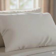 Alpateks Home %100 Pamuklu Saten 55X75CM Büyük Boy Yastık Kılıfı 2 Adet (Fermuarlı)