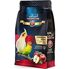 MarkEntegra Gerçek Elmalı Premium Paraket Kuşu Yemi, 1 kg