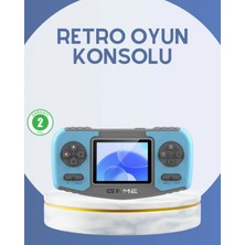 Pileli Store Çocuklara Özel Retro Oyun Konsolu Portatif Eğlence Cihazı