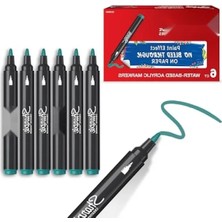 MarkEntegra Akrilik Markör, Yuvarlak Uç, Yeşil Renk