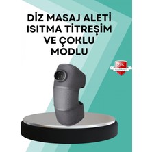 Pileli Store Ev Tipi Isı ve Titreşim Destekli Diz Masaj Aleti