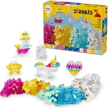 MarkEntegra Renkli Yarı Saydam Yapım Seti - 340 Parça, 5 Yaş ve Üzeri Çocuklar Için Eğlenceli Modelleme