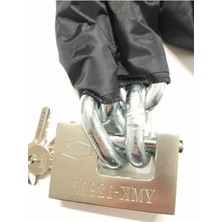 MarkEntegra 2 Metre Uzunluğunda 13 mm Dövme Çelik Zincir - Kilitli Motosiklet Zinciri