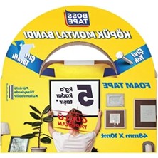 MarkEntegra Güçlü Çift Taraflı Köpük Montaj Bandı | 48 mm x 10 Metre