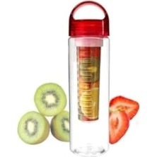 MarkEntegra 500 ml Akrilik Detox Matara - Yeniden Kullanılabilir Su Şişesi