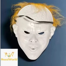 Nacario Mey Ithalat® Stephen King&amp;#39;s Korkutucu Joker Maske 31X22 cm