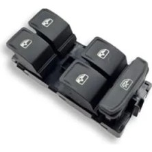 MarkEntegra 2013-2020 Yılları Arası Seat Leon Mk3 Için Ön Sol Cam Düğme Takımı