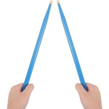 MarkEntegra Pürüzsüz Yüzeye Sahip Mavi Davul Bageti