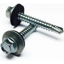 Pileli Store Pilelistore Matkap Uçlu Çatı Trapez Vidası 5,5X38 - 20 Adet