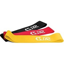 MarkEntegra Krafttraining Için Direnç Bant Seti - 3 Farklı Seviyede