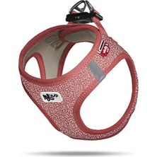 MarkEntegra Kırmızı Merino Yünü Göğüs Tasması, 2xs