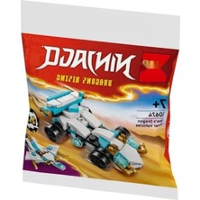 MarkEntegra Ninjago Temalı Yapım Seti - Zane'nin Ejderha Gücü Araçları