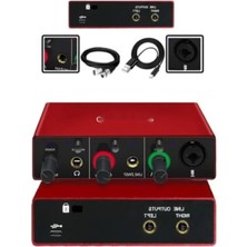 MarkEntegra 2 Giriş 2 Çıkış USB Stüdyo Ses Kartı