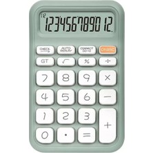 Prativas PM-25410 Yeşil 12 Haneli Hesap Makinesi