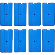 MarkEntegra 370 ml Buz Aküsü Seti, 8 Adet, Mavi Renkli