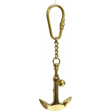 Pileli Store Pilelistore- Geleneksel Pirinç Çapa Figürlü Anahtarlık