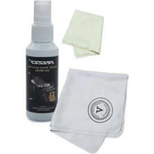 MarkEntegra Ahşap Enstrümanlar Için Temizlik Bezi ve Sprey Seti