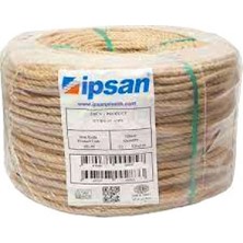 Pileli Store Halat 6mm Natural Jüt Kırnap Ipi Top 200MT (4887)
