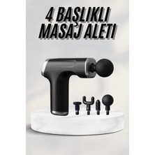 Pileli Store Pilelistore  Masaj Tabancası 24V Type-C Hızlı Şarj Girişli Masaj Aleti Uzun Ömürlü