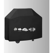 MarkEntegra Mangal Koruma Örtüsü, Su ve Toz Geçirmez, Siyah