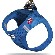 MarkEntegra Air-Mesh Göğüs Tasması, Mavi Renk, 3xs Boyut