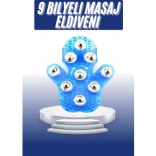 Pileli Store Masaj Aleti El Şeklinde Omuz Bacak Bilyeli Masaj Eldiveni El Şekilli