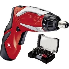 MarkEntegra Şarjlı Vidalama Seti, Lityum Iyon, 3,6 V, 1,5 Ah, 3,5 Nm Tork, 32 Parça Uç Seti