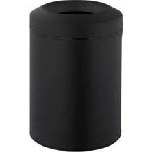 MarkEntegra Paslanmaz Çelik Çöp Kovası - 5 Litre, Mat Siyah