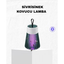 Pileli Store Şarjlı Mor Işıklı Sivrisinek Öldürücü Lamba – Sessiz ve Kimyasal Içermez