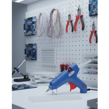 Pileli Store Hobi ve Tamir Işleri Için 60 W Silikon Tabancası 11 mm 5 Silikon Hediyeli