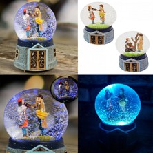 Pileli Store Büyük Boy Pilli Kar Küresi