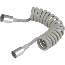 MarkEntegra Yaylı Esnek Taharet Musluğu Hortumu, 200 cm Uzunluk