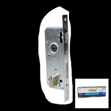 Pileli Store Silindir Gömme Kilit Kare 35MM (4887)