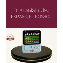 Pileli Store Şarjlı 3.5 Inç Retro Oyun Konsolu