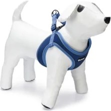 MarkEntegra Neopren Köpek Göğüs Tasması, Mavi, Xs (30-35CM)